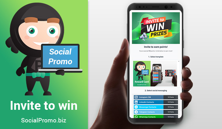 Social Promo - Invite to win