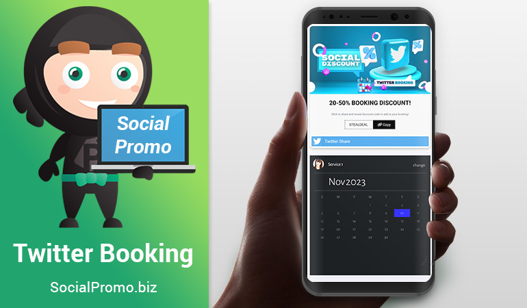 Twitter Booking