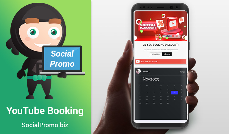 YouTube Booking